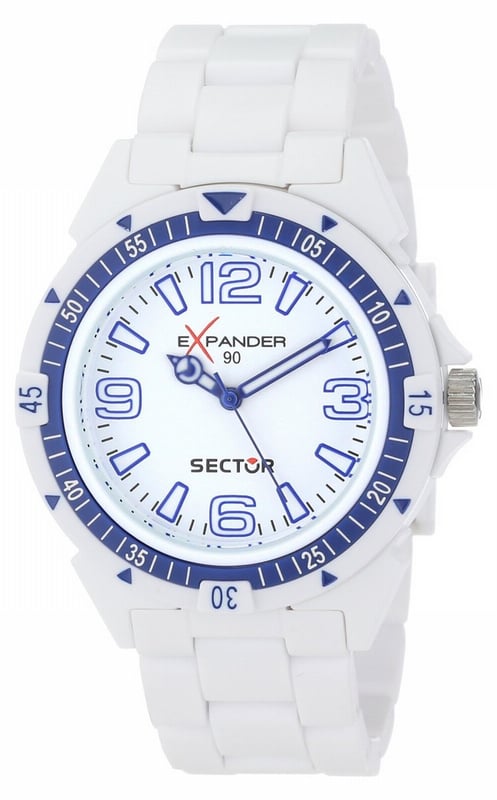 Sector Expander 90 Men s White Watch