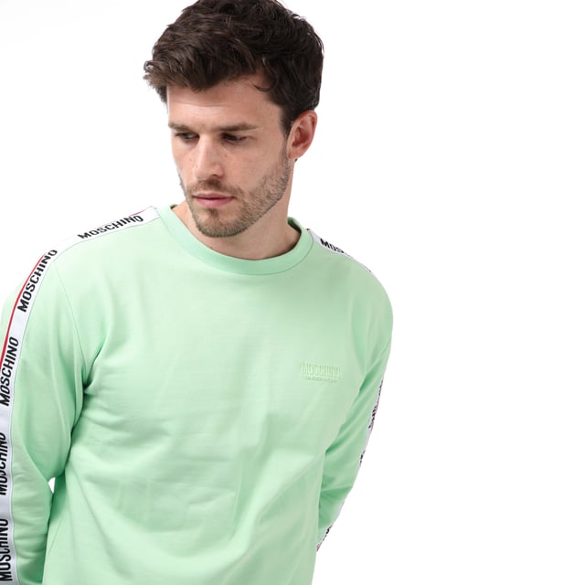Moschino top tape sweatshirt