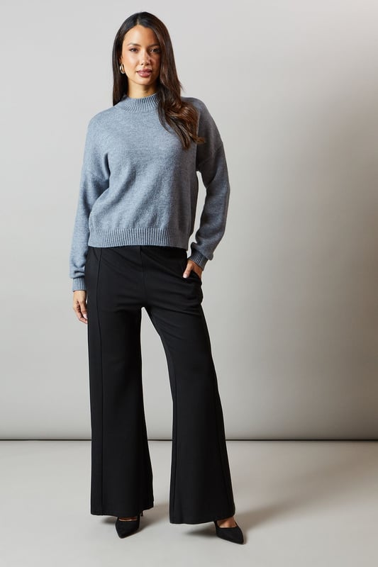 High Neck Jumper