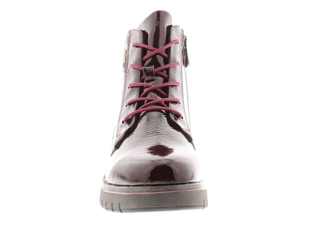 Marco tozzi bordeaux ankle boots on sale