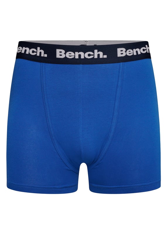 This handy 5-pack 'Acura' boxers from Bench is great for updating your wardrobe essentials. Made from a cotton rich fabric ideal for all-day comfortable wear, they feature an elasticated waistband and the iconic Bench logo on the waistband. Other colours and packs available.