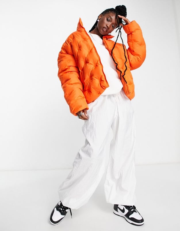 Orange online neon jacket