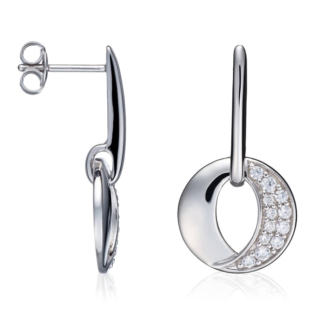 This Orphelia Drop Earrings in Silver is made of the highest quality allergy free 925 Sterling Silver. The Orphelia Women's 925 Sterling Silver Drop Earrings - Silver ZO-5132 comes delivered in a beautiful gift box and has a two year warranty - the perfect gift to spoil yourself or a loved one.
