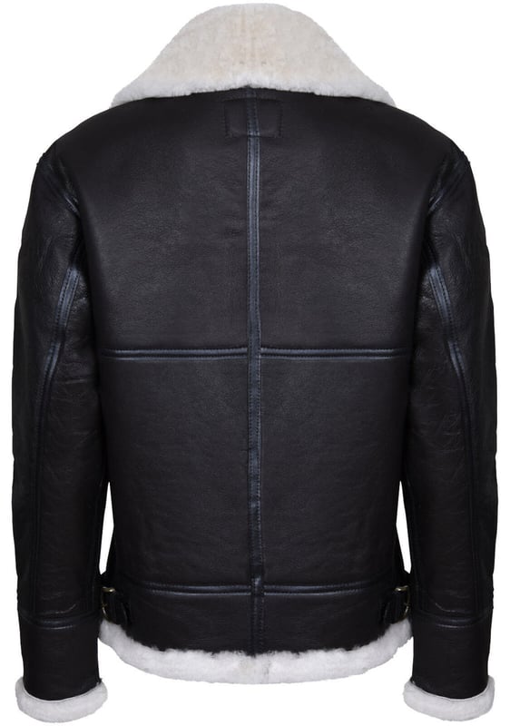 Herren Blaue B3 Bomber RAF Aviator Schaffellj | Preisvergleich