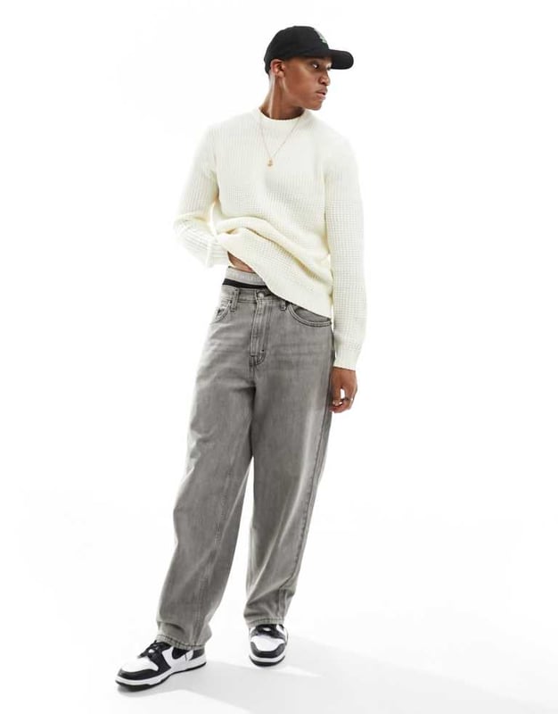 Jumpers & Cardigans by Only & Sons In knit to win knit Plain design Crew neck Long sleeves Regular fitSold By: Asos