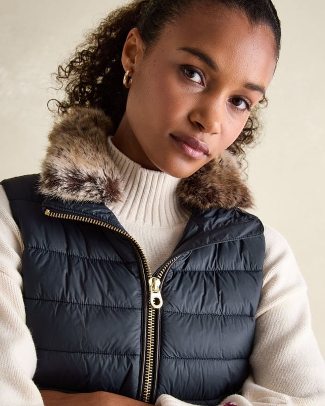 Joules Beckley Womens Padded Gilet