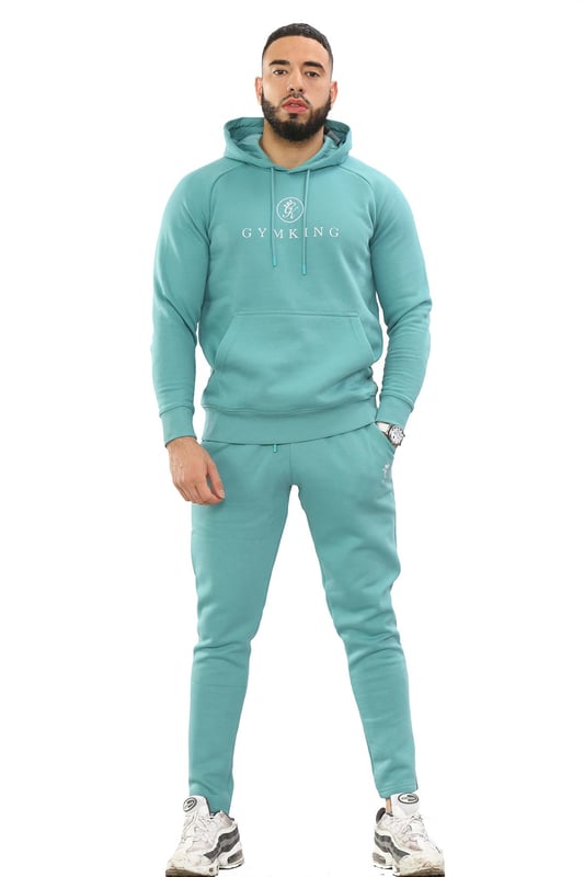 Gym king tracksuit blue top