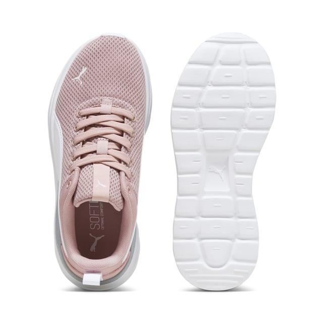 PRODUCT STORY: Deconstructed and refined, the Anzarun Lite Trainers ensure a clean look that's perfect for every occasion. Featuring a breathable mesh upper, a cushy EVA midsole and true heritage PUMA branding throughout, this trainer is comfort and style combined. FEATURES & BENEFITS: SoftFoam+: PUMA’s comfort sockliner for instant step-in and long-lasting comfort that provides soft cushioning every step of your day; PU midsole: PUMA’s Polyurethane midsole assists a smooth foot stride for comfortable wear and a futuristic look.DETAILS: Low boot; Mesh-based textile upper; EVA midsole for comfort; Non-marking rubber outsole for grip; PUMA Wordmark on tongue; PUMA Formstrip at lateral side; PUMA Youth style: recommended for older kids between 8 and 16 years.
