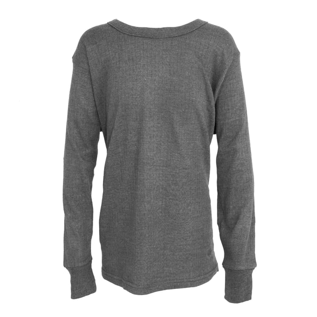 Great quality kids thermal top. Perfect for wearing under clothes in the winter to keep your child nice and warm. Fully brushed for extra comfort and warmth. Fibre: 50% Cotton and 50% Polyester. Machine washable.
