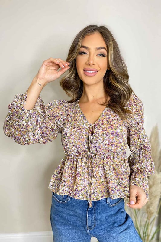 A girl can never have too many cute tops! Our Honee Mustard blouse can be styled with our blue mom jeans or dressed up with our coated jeans.