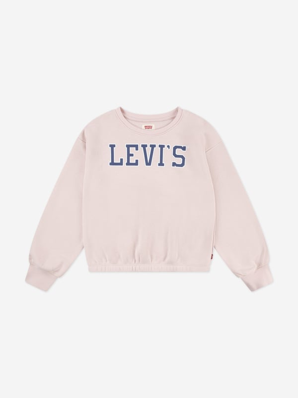Introducing the Levi's Kids Wear Girls Logo Sweatshirt in Pink‚ a stunning addition for AW2024!Key Features:‚ **Iconic Levi's Logo**: Emblazoned across the chest for a touch of classic charm.‚ **Vibrant Pink Hue**: Perfectly matches the energetic spirit of young fashionistas.‚ **Premium Fabric**: Crafted for comfort and durability to withstand playful days.‚ **Easy Styling**: Pairs effortlessly with jeans or skirts for versatile looks.Elevate your girl's wardrobe with this chic and Cosy piece. Grab yours today!