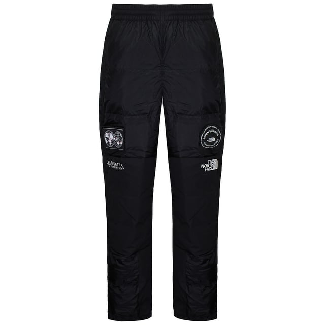 The North Face 7SE Gore-Tex Mens Black Pants are a high-performance pair of pants that are designed for mountaineering and other extreme outdoor activities. They are made from a durable  Gore-Tex  fabric that is waterproof and breathable, keeping you dry and comfortable in even the harshest conditions. The pants also feature a number of features that make them perfect for mountaineering, such as a relaxed fit, articulated knees, and a hem that can be adjusted to accommodate crampons. 

 Features:  

- Gore-Tex fabric 
- Relaxed fit 
- Articulated knees 
- Hem that can be adjusted to accommodate crampons 
 Two-way front zip 
- Ventilation zippers 
- Durable water repellent (DWR) finish