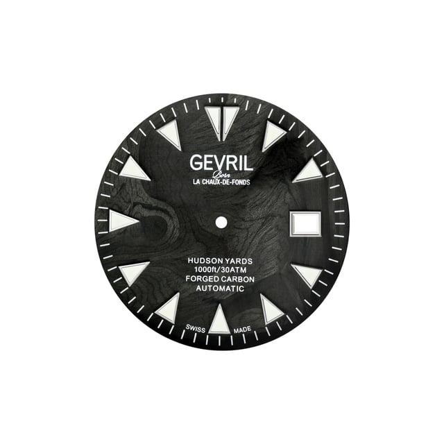 The Gevril 48832B Men's Hudson Yards Automatic Watch is a masterpiece that blends design and functionality. Part of the Divers Collection, it draws inspiration from Manhattan's vibrant lower west side. With seven distinctive styles, it caters to both underwater exploration and fine dining. The watch faces come in classic black, vibrant green, or diver blue, paired with gold or silver stainless steel. Powered by Sellita's Swiss automatic movements, it boasts water resistance up to 300 meters and a helium release valve.

The bracelet, resembling a well-laid train track, is durable and stylish. Luminous markers and a ceramic rotating bezel add flair. This watch transcends from oceanic depths to Michelin-starred heights, epitomizing opulence and functionality. Key features include a 43mm stainless steel case, black carbide bezel, date/day function, exhibition case back, and a two-toned IPYG dive extension bracelet. With anti-reflective sapphire crystal, it's water-resistant up to 300 meters, driven by the Sellita SW220-1 Swiss automatic movement.