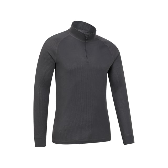 100% Polyester. Fabric: Soft Touch. Design: Textured. Sleeve-Type: Long-Sleeved. Neckline: Standing Collar, Zip Neck. Fabric Technology: Breathable, Heat Retention, Isotherm, Lightweight, Moisture Wicking, Quick Dry.
