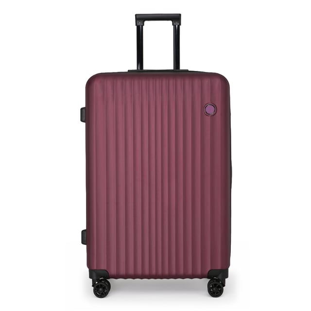 Upgrade uw reisuitrusting met onze Hardshell Burgundy Suitcases, ontworpen om duurzaamheid, stijl en functionaliteit te combineren. Of het nu gaat om zakenreizen of vakantieavonturen, deze lichtgewicht koffers bieden superieure prestaties met een strakke en moderne look. Kenmerken: Stevige ABS-constructie: Lichtgewicht maar duurzaam, biedt uitstekende bescherming voor uw bezittingen. 8 soepele dubbele wielen: Moeiteloze 360° manoeuvreerbaarheid voor stressvrij reizen door luchthavens en drukke straten. Veilig combinatieslot: Ingebouwd 3-cijferig slot voor verbeterde veiligheid en gemoedsrust. Telescopisch handvat: Ergonomisch ontworpen voor comfortabel gebruik. Volledig gevoerd interieur: Uitgerust met elastische vastbindriemen, een scheidingswand met rits en een gaasvak om uw spullen georganiseerd te houden. Beschikbare maten en specificaties: Cabine: Afmetingen: 36 x 22 x 56 cm Gewicht: 2,40 kg Capaciteit: 40L Medium: Afmetingen: 42 x 25 x 66 cm Gewicht: 3,40 kg Capaciteit: 61L Groot: Afmetingen: 48 x 28 x 75 cm Gewicht: 4,20 kg Capaciteit: 90L Het tijdloze ontwerp zorgt voor elegantie en maakt uw bagage gemakkelijk te herkennen. Of u nu licht reist met de cabinemaat of inpakt voor een lange reis met de medium en large, deze set is afgestemd op al uw reisbehoeften. - Let op: Selecteer de gewenste maat. Maten worden afzonderlijk verkocht, niet in sets.