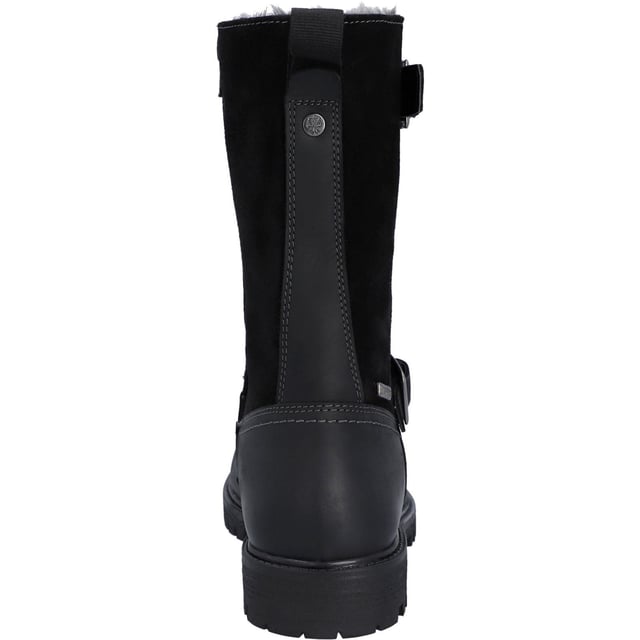 Joining our Country Range, the Ness Mid Boot is our ultimate biker style cold-weather companion! This waterproof design combines premium leathers and cosy soft suede. Beneath the foot is a heavily cleated TPR outsole offering great grip and style.