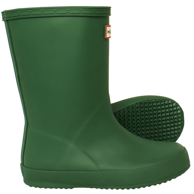 Boys green hunter wellies discount