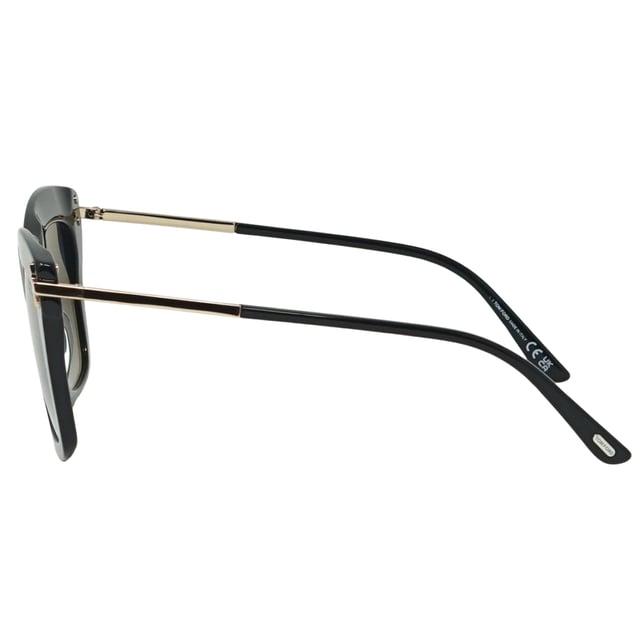 Tom Ford Dasha FT0822 01D Black Sunglasses. A touch of fun for your summer days, but nothing too out of the ordinary for a Tom Ford collectible. Tom Ford Black Sunglass perfect for the summer.. Made In Italy, Tom Ford Black Sunglass, Lens Width = 52mm, Nose Bridge Width = 16mm, Arm Length = 140mm. Branded Sunglasses Case and Cleaning Cloth Included. 100% Protection Against UVA & UVB Sunlight and Conform to British Standard EN 1836:2005, Sunglasses, Sunglasses Case, Cleaning Cloth and Care Instructions all Included. Tom Ford FT0822 01D Sunglasses