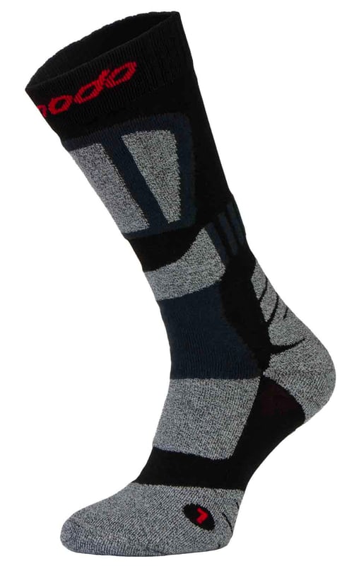 Comodo 1 Pack Motorbike SocksComodo have been providing high-quality socks for men and women since 1996. They sell a range of socks for hiking, cycling, hunting, skiing, and other outdoor events.These mens black and grey socks are practical and comfortable for motorcyclists. The thermal and breathable properties are made from DRYTEX comfort yarn which helps to reduce pressure on the shins.These slippers have calf and sole shock protection to prevent any abrasion and discomfort. These socks are available in sizes 3-11 UK and suitable for both, men and women. They are machine washable at 30 Extra Product Details  - Sizes 3-11 UK - 1 Pair - Motorbike socks - Drytex comfort yarn - Machine Washable - Motorcycle socks