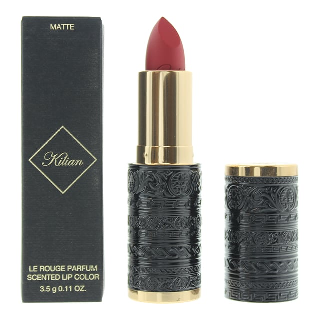 Le Rouge Parfum Matte lipsticks by Kilian. This is a dream of a lipstick with high-definition pigment saturation for a bold and dramatic look. A lipstick which has a luxurious texture to give additional moisture and lasts up to ten hours. Each lipstick is softly scented with Honeysuckle, Marshmallow, Orange Blossom and Rose. With shade that range from nude to red there is an ideal just waiting for you to try this indulgent lipstick range.