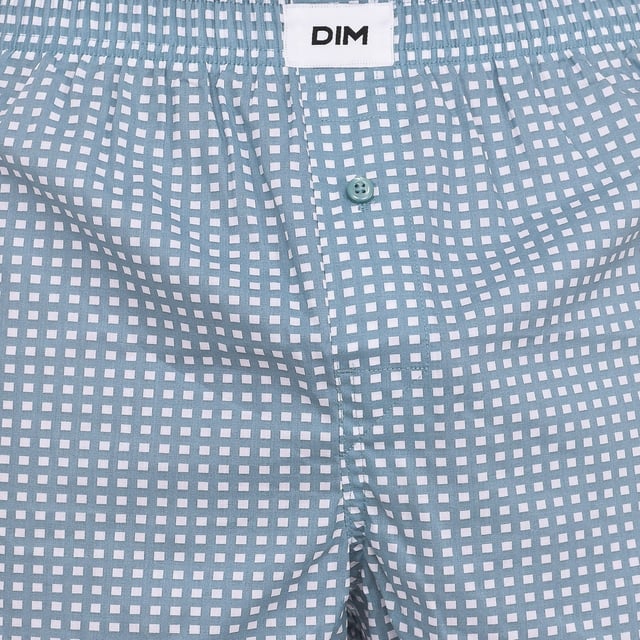 Pack-2 Boxers of the brand DIM.
 Color Gray checkered-garnet
 Elastic waistband with brand print.
 Comfortable and soft fabric.
 Quality raw materials.
 Seams seen in tone.

 Composition: 100% Cotton

 -Wash at max temperature 40º.
 -Do not bleach.
 -Do not use dryer.
 -Do not use iron.
 -Do not dry clean.
 Composition: 100% cotton
 Care:
-Wash at a maximum temperature of 40º.
 -Do not use bleach.
 -Do not use dryer.
 -Do not use an iron.
 -Do not dry clean.