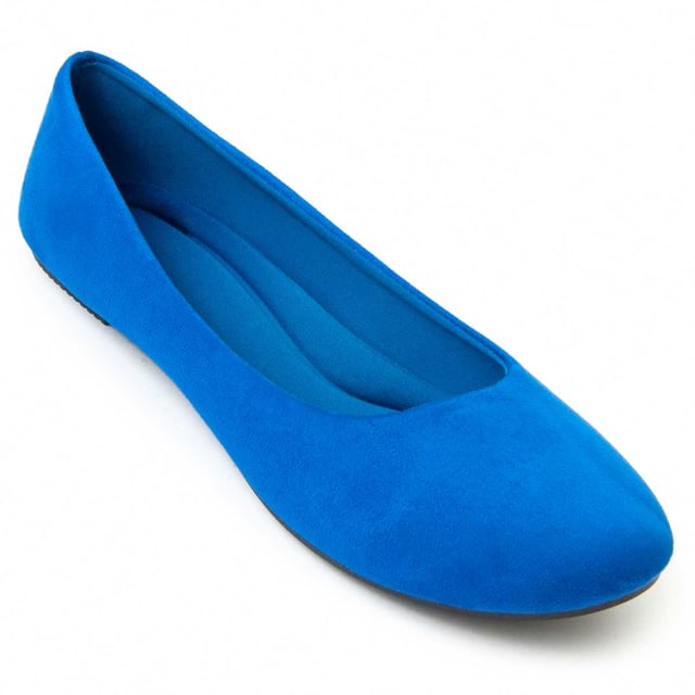 Ballerina for women. Comfortable fit. Padded insole. Non-slip sole. Reinforced stitching. Manufactured by other brands for our brand.