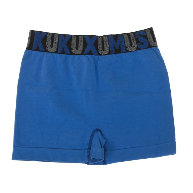 Boxer Kukuxumusu.
 Illustrations of the brand as decoration on the boxer briefs.
 Elastic waistband with the brand name printed consecutively.
 Matching seams.
 Composition: 85% Cotton, 9% Polyamide, 6% Elastane
 Care:
Care:
 - Machine wash maximum 30ºC.
 - Do not use bleach.
 - Iron at low temperature.
 - Do not use dryer.
 - Do not dry clean.