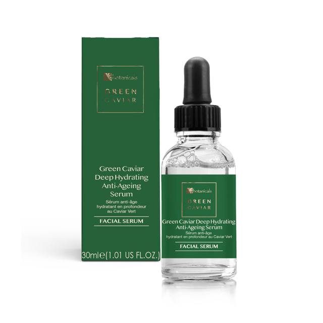 - Powerful anti-aging serum with Green Caviar Extract
- Plumps, firms, and hydrates the skin
- Boosts collagen production and reduces signs of aging

Green Caviar Deep Hydrating Anti-Aging Serum is a powerful formula enriched with Green Caviar Extract, Glycerin, and Hyaluronic Acid- specially designed to plump, firm, and hydrate the skin, while increasing collagen production and reducing signs of aging.