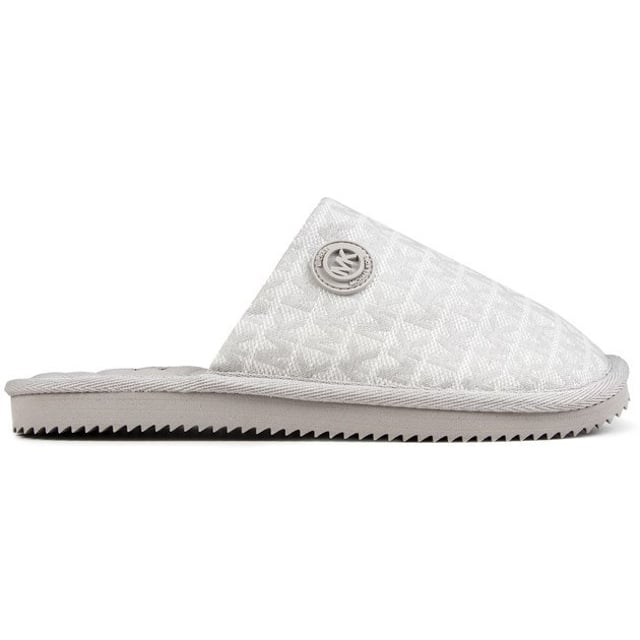 Michael kors slippers womens best sale grey