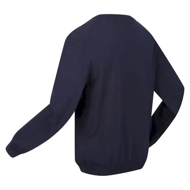Material: 100% Cotton. Fabric: Jersey, Soft Touch. Design: Knitted. Hem: Ribbed. Neckline: Crew Neck, Ribbed. Sleeve-Type: Long-Sleeved. Cuff: Ribbed. Fastening: Pull Over. Sustainability: Eco Friendly, Sustainable Materials.