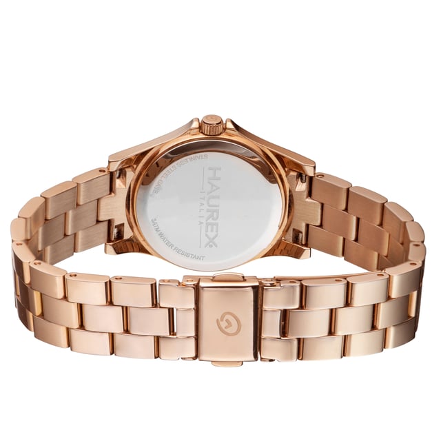 Haurex italy: city women's gold watch..