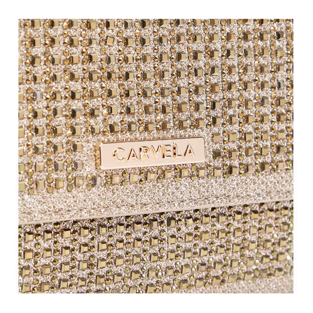 Dune everlina top clutch bag gold