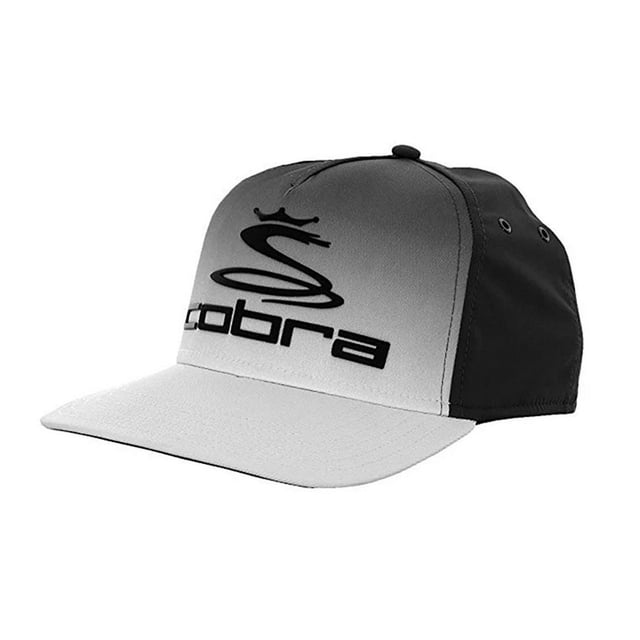 Stretch pasvorm, lage ronde snavel
Gesublimeerde fade print op voorste pinch paneel
Siliconen logo met hoge dichtheid
Metalen gecoate oogjes
Vochtafvoerende zweetband