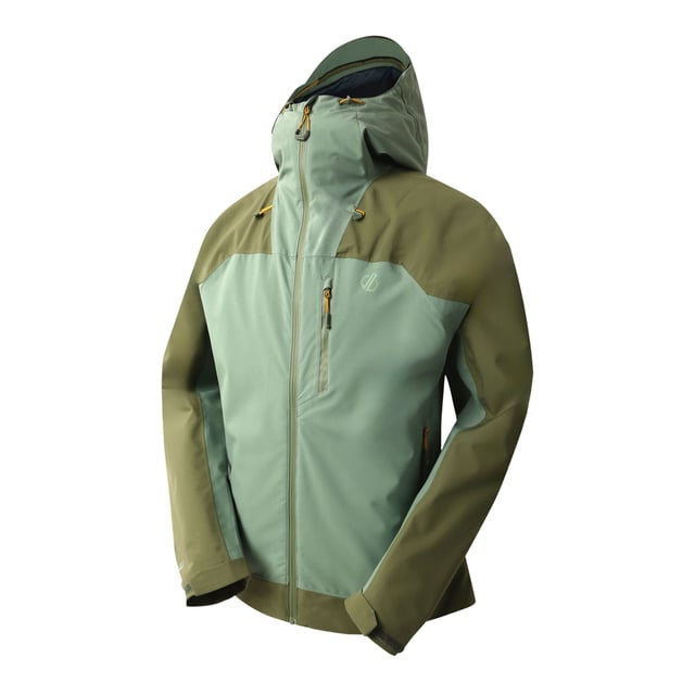 Fabric: Stretch. Design: Colour Block. Fabric Technology: AEP Kinematics, ARED 30/30, Breathable, Durable Water Repellent Finish, PFC Free, PFOA Free, PFOS Free, Water Repellent, Waterproof, Windproof. Cuff: Adjustable. Neckline: Hooded. Sleeve-Type: Long-Sleeved. Taped Seams. Hood Features: Grown On Hood, Technical, Toggle Adjuster, Wired Peak. Pockets: 1 Inner Pocket, 2 Side Pockets, 1 Chest Pocket, Zip. Fastening: Front Zip. Hem: Adjustable. S: 38 in. M: 40 in. L: 42 in. XL: 44 in. XXL: 48 in. 3XL: 51 in.