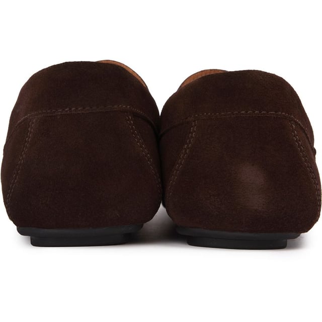 Zapatos Springfield de Oliver Sweeney para hombre en color marrón, fabricados con ante y suela de goma. Incluye: forro de cuero, plantilla de cuero acolchada, marca grabada y suela de conducción.
