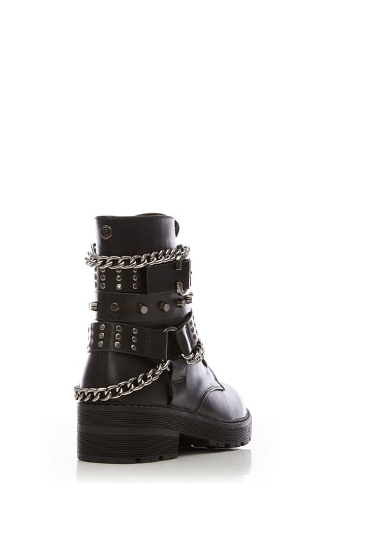 Understated biker boot on sale