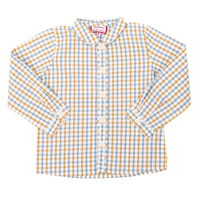 Long-sleeve shirt.
 Lapel collar.
 Button closure at the front.
 Cuff with button closure.
 Seams seen in tone.
 Composition: 100% cotton
 Care:
- Wash at max. 30ºC.
 - Do not use bleach.
 - Iron at low temperature.
 - Supports dry cleaning.
 - Do not use dryer.