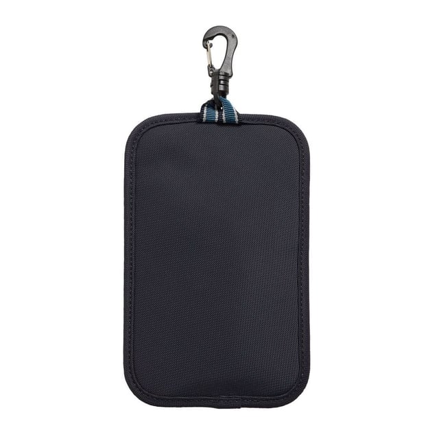 Men's BOSS x Russell Athletic Neck Pouch. A compact neck pouch with a detachable strap, by BOSS. Crafted in structured nylon made from 100% recycled fibers, this neck pouch is detailed with an exclusive logo. A branded hangtag with leather trims completes this accessory. The BOSS x Russell Athletic capsule unites signature style and expert craftsmanship with the aesthetic of an American sportswear icon, creating bold new designs for the next generation. Ref: 50465333410.