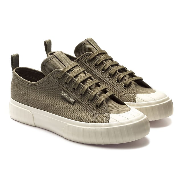 Superga military gold top
