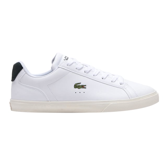 The Lacoste Lerond Pro 221 1 CMA Men’s White Trainers are a stylish and versatile choice, embodying a timeless court-inspired design with premium materials and clean detailing. Ideal for casual and smart-casual occasions, these trainers provide the perfect balance of elegance, comfort, and functionality, making them a go-to addition for everyday wear.
 
Key Features:
Premium White Upper: 

Constructed from high-quality leather or synthetic materials (depending on the design), the smooth upper delivers a fresh, minimalist look and long-lasting durability.

Iconic Lacoste Branding: 

The classic Lacoste crocodile logo is prominently displayed on the side, with subtle branding on the tongue and heel, adding a touch of sophistication.

Cushioned Comfort: 

A padded collar and tongue enhance overall comfort, while the cushioned insole ensures support for extended wear.

Breathable Interior: 

The soft, breathable lining keeps your feet cool and comfortable, even during long days or warm weather.

Durable Rubber Outsole: 

The trainers feature a sturdy, textured rubber outsole that offers reliable grip and long-lasting wear on various surfaces.

Classic Lace-Up Design: 

The lace-up closure ensures a secure and adjustable fit, blending functionality with the sleek silhouette of the trainers.

Versatile Styling: 

With their clean white design, these trainers pair effortlessly with jeans, chinos, or shorts, elevating casual outfits or complementing semi-casual ensembles.

 
The Lacoste Lerond Pro 221 1 CMA Men’s White Trainers are a must-have for men who appreciate understated elegance and premium craftsmanship. Perfect for a variety of occasions, they deliver effortless style and the quality performance Lacoste is renowned for.