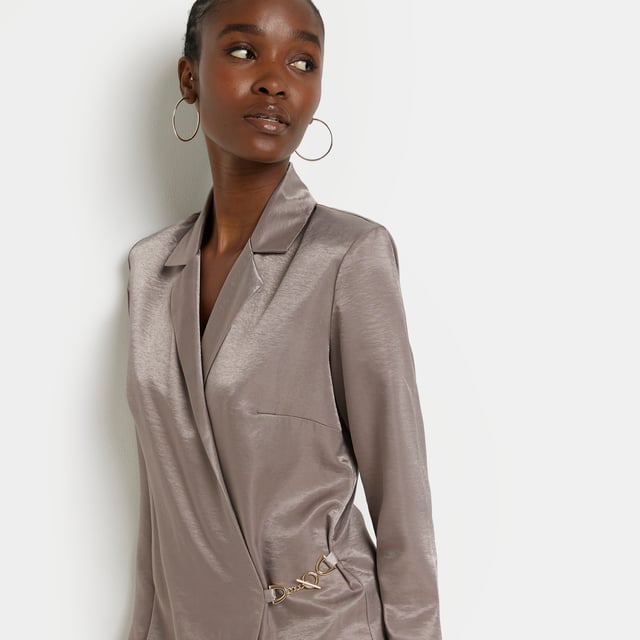 Bronze blazer womens hotsell