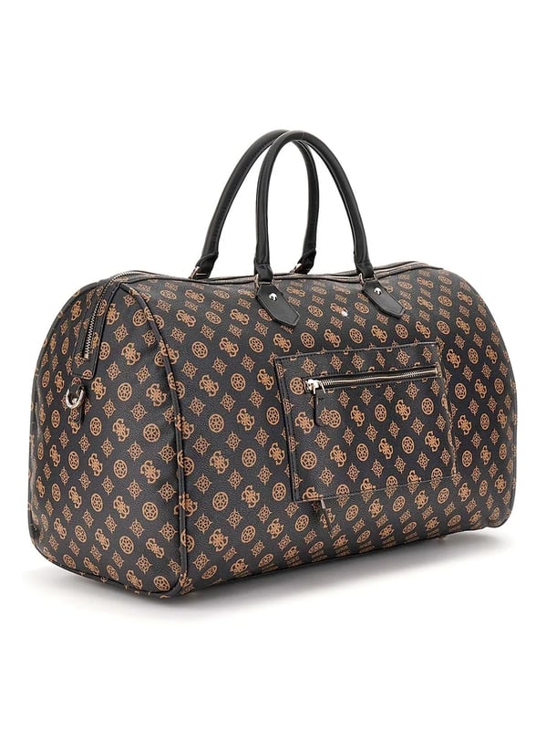 Reisetasche Guess Wilder Weekender Herren Braun Polyurethan. Authentisches Gepäck von der Marke Guess - Streetwear/Sportswear-Design von Guess - Guess für Herren, modisch und perfekt für den Alltag - Reisetasche Guess in Braun, die sich perfekt mit dem Rest Ihrer Garderobe kombinieren lässt - bequemer Polyurethan-Material - klassisch - Wilder Weekender -