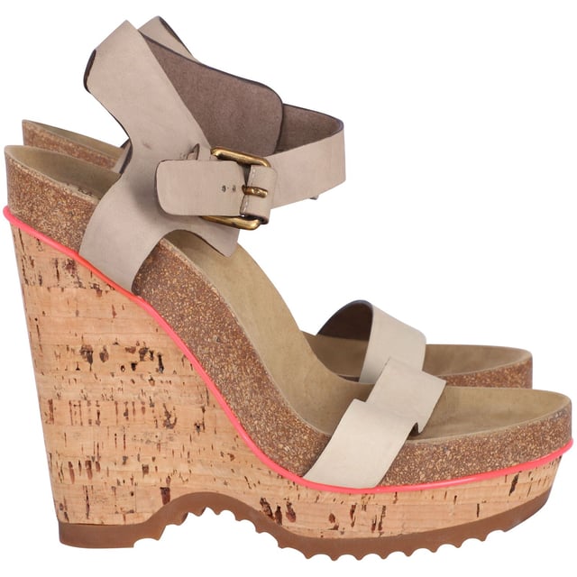 Stella mccartney sales wedge sandals