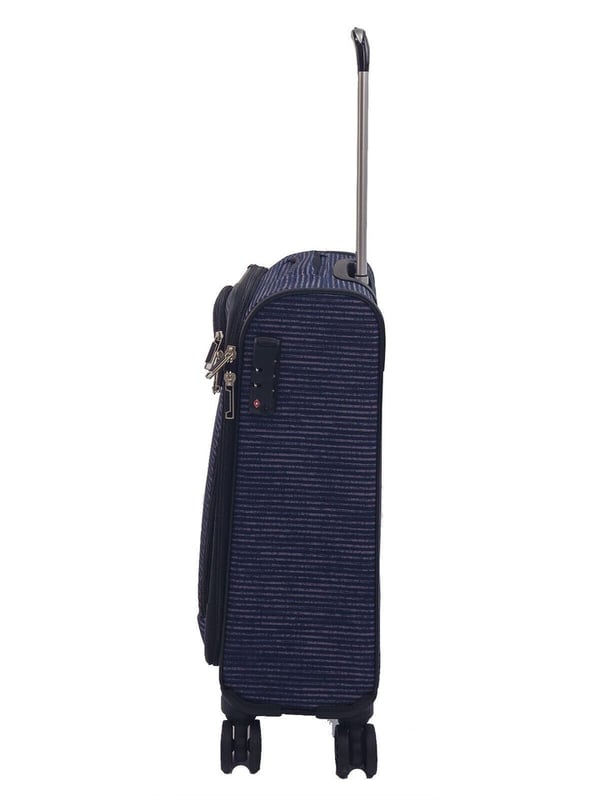 Embárcate en una aventura tropical con nuestra exquisita bolsa de cabina Presentamos la colección de viajes tropicales, una fusión de funcionalidad y estilo diseñada para el explorador moderno Estampado tropical llamativo: sumérgete en el encanto del paraíso con un estampado vívido Tamaño de cabina compacto: cumple con los requisitos de las aerolíneas para un embarque sin complicaciones, con un interior espacioso y maniobrable con un asa resistente y ruedas de 360 ​​grados. Suaves ruedas giratorias duales de 8 ruedas de 360 ​​grados para una movilidad sin esfuerzo Cerradura segura integrada de 3 dígitos aprobada por la TSA para mayor seguridad. Fabricada con material de nailon Jacquard 900D ultrarresistente para mayor durabilidad. Asa telescópica autoblocante y cierre con cremallera para un uso fácil. Disfrute de la combinación perfecta de practicidad y estética con nuestra colección de viajes tropicales, su pasaporte a un viaje perfecto y con estilo. Maleta de cabina de 18 pulgadas - Tamaño 55 x 37 x 20 cm Peso: 2,45 kg Capacidad: 31 litros
