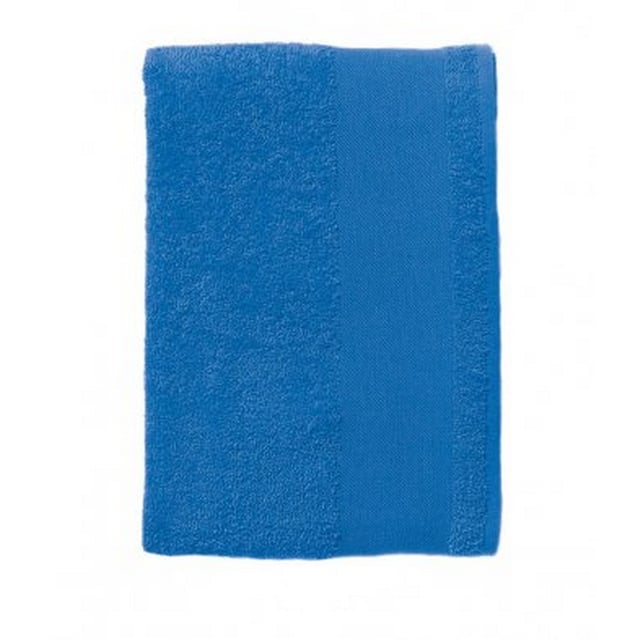 One smooth strip for decoration. Domestic wash 60C. Fabric weight: 400 gsm. Material: 100% cotton. Dimensions: 50 x 100 cm. Please note: this is not a pack of 50, you will receive one towel.