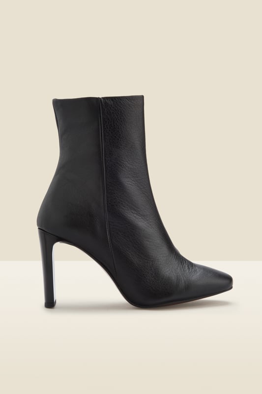 Slim heel on sale ankle boots