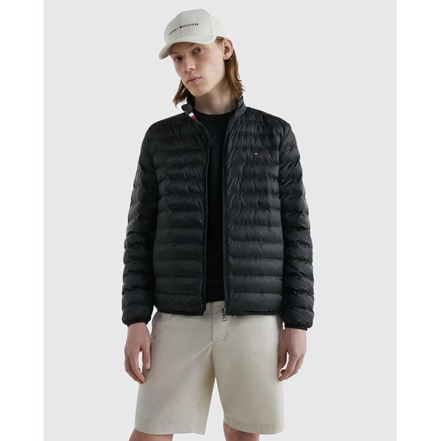 Tommy Hilfiger Jas zomer Core Packable Circular Jacket Black