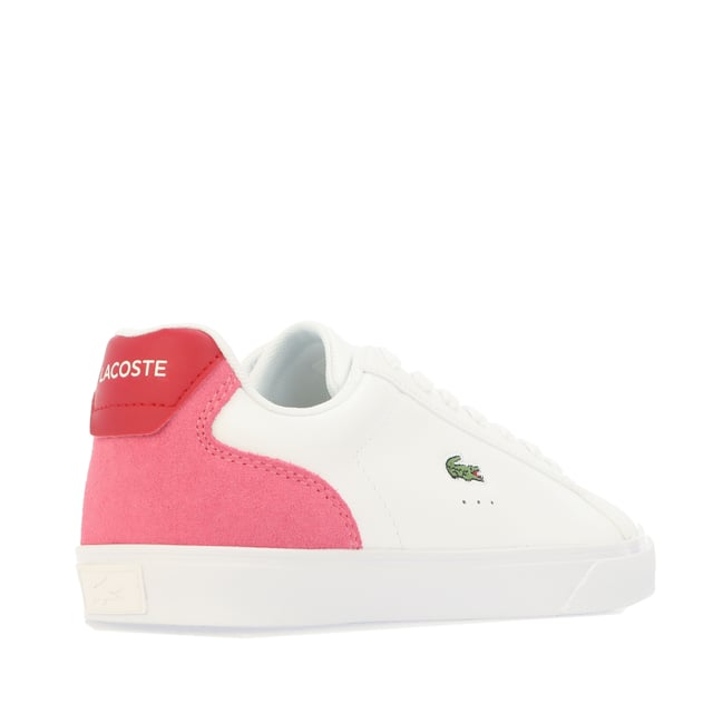 Lacoste lerond hotsell white pink