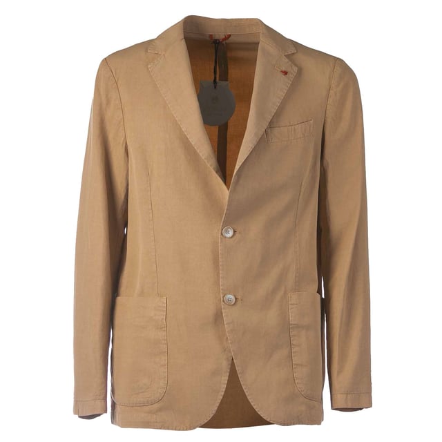Color: Beige 240 Mangas: Larga Escote: Escote en V Detalles: Bolsillos laterales Largo: Normal Corte: Slim Cierre: Botones
