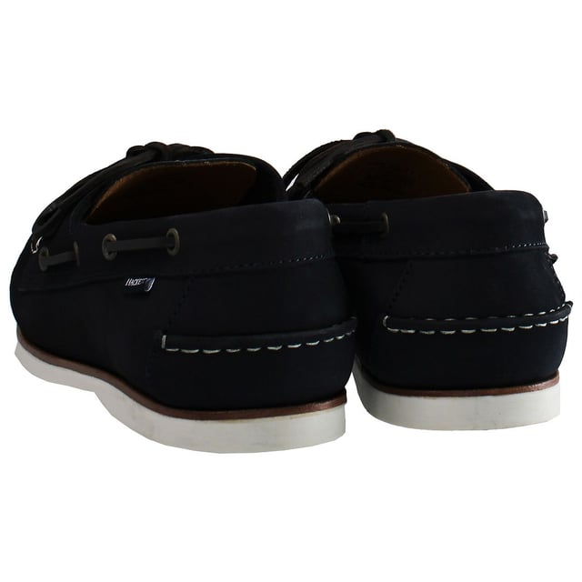 Hackett Aldeney Slip-On Blue Nubuck Leather Mens Shoes HMS20788_595